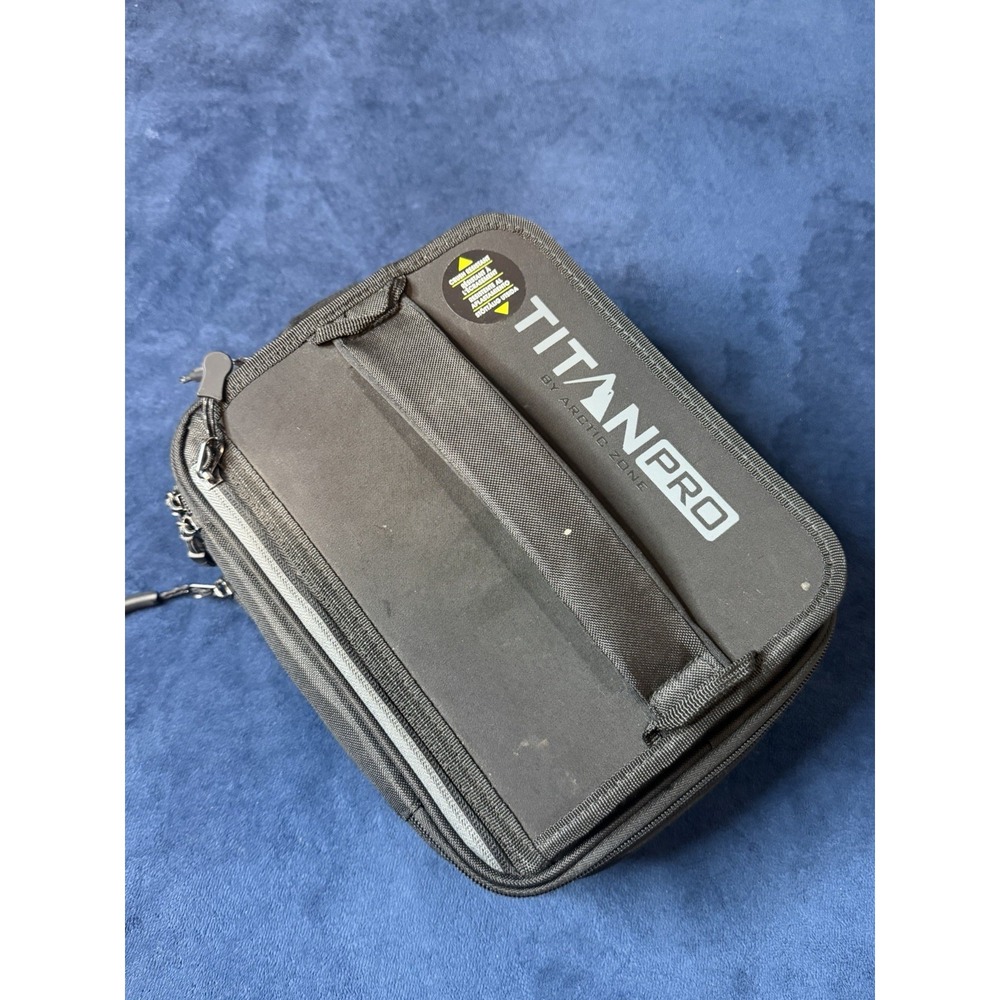 Arctic Zone Titan Pro Expandable Lunch Box Black 10005917 2 Ice Walls Bento Box